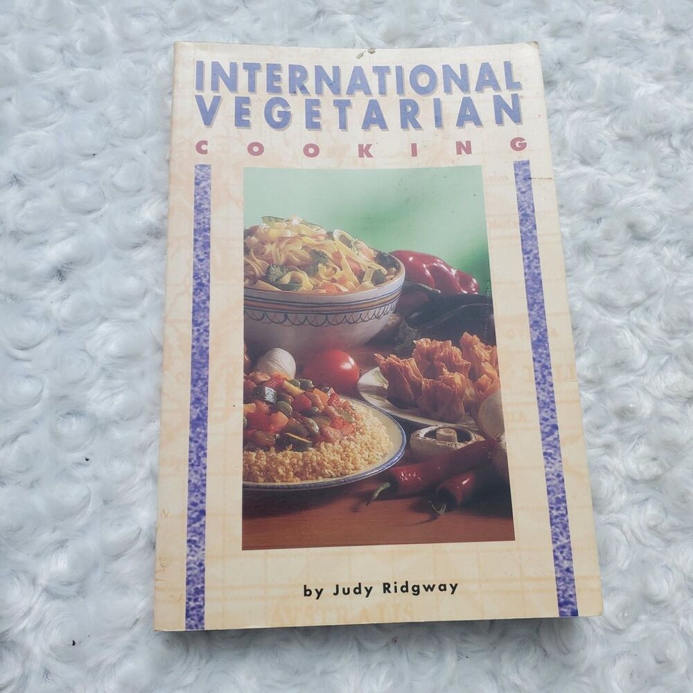 International Vegetarian Cooking Judy Ridgway Paperback Cookbook Recipes